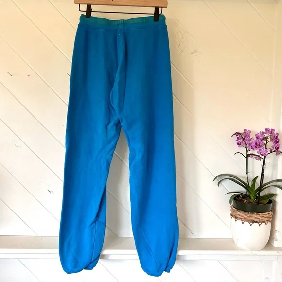 Bright blue joggers by Warm - Picture 4 of 6
